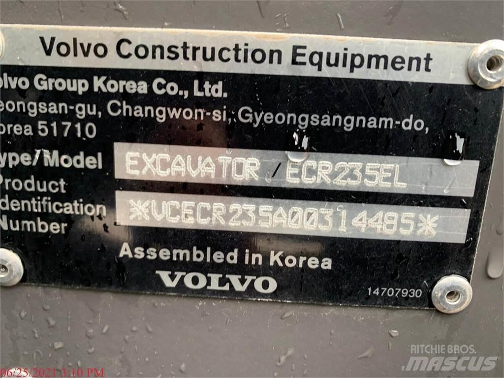 Volvo ECR235EL Bageri guseničari