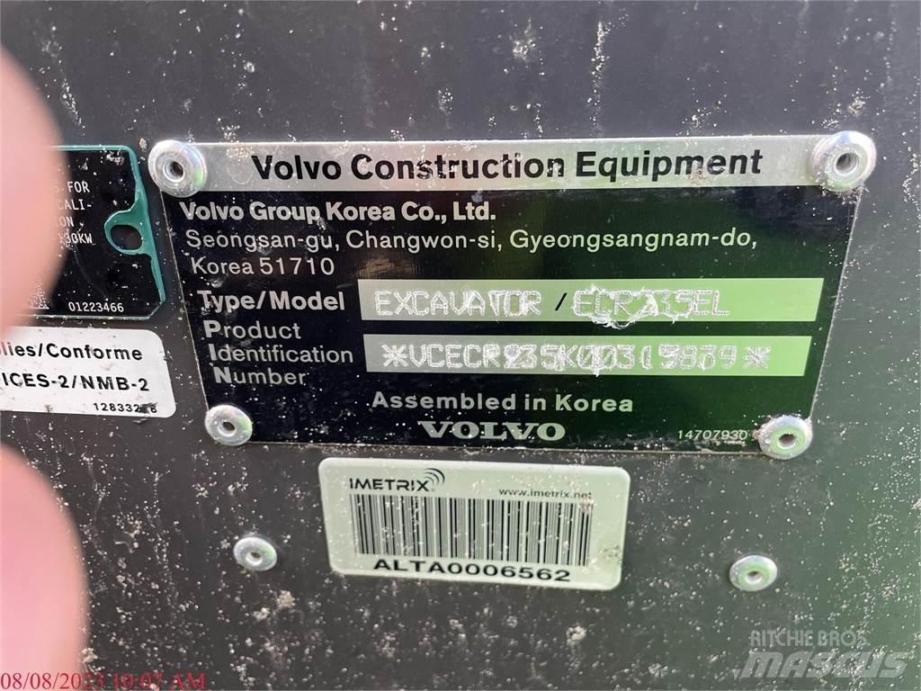 Volvo ECR235EL Bageri guseničari