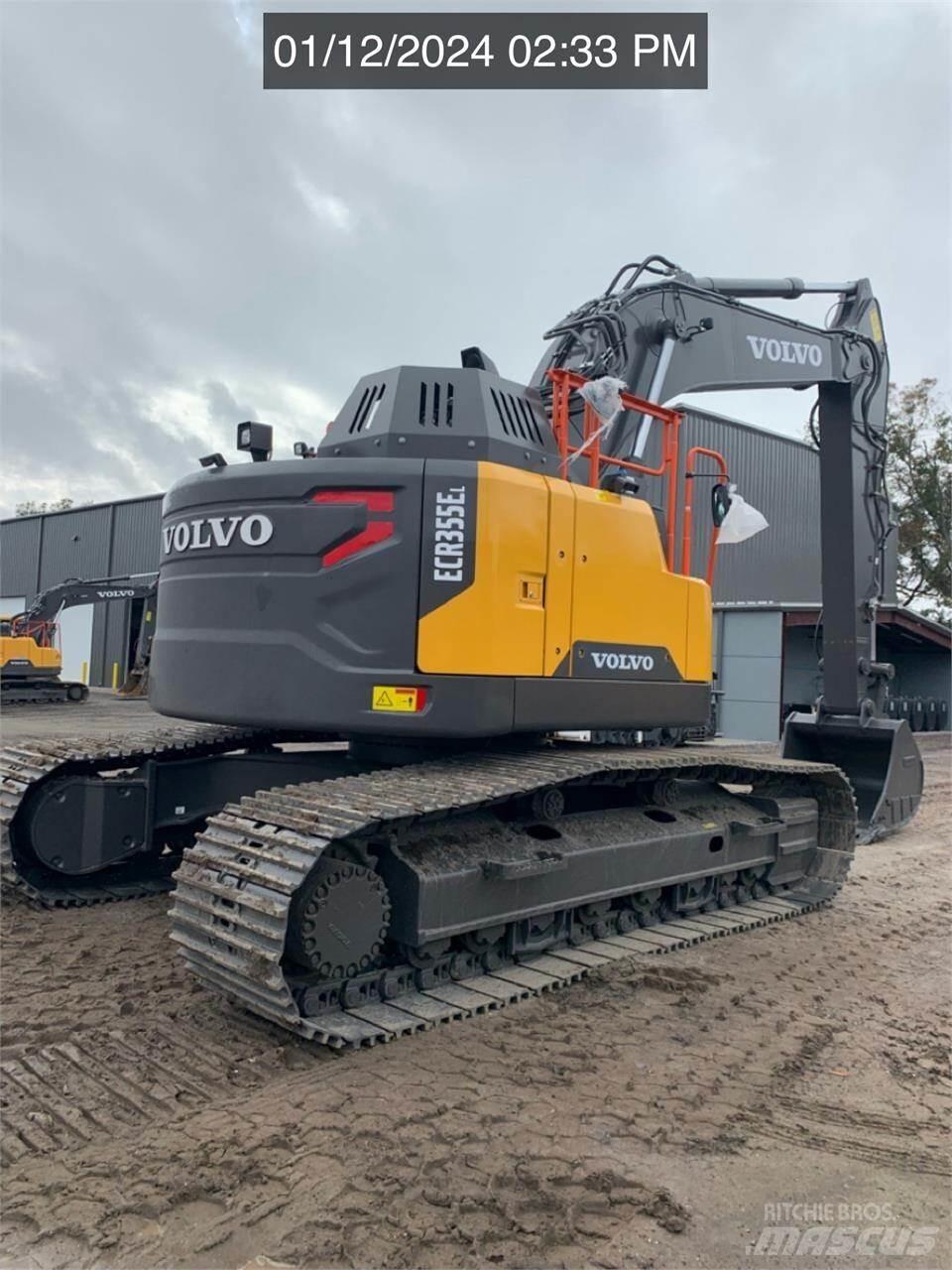 Volvo ECR355EL Bageri guseničari