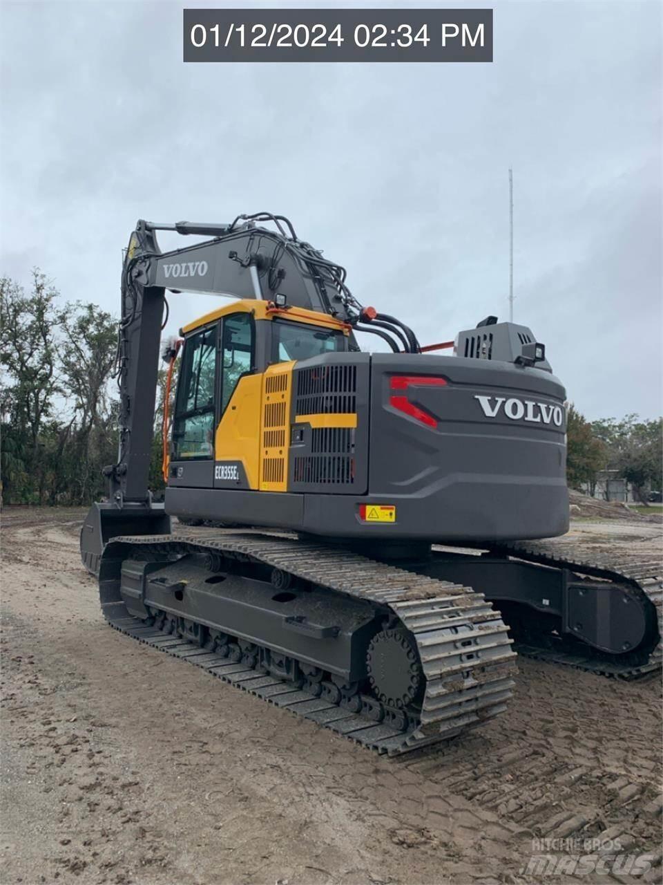Volvo ECR355EL Bageri guseničari