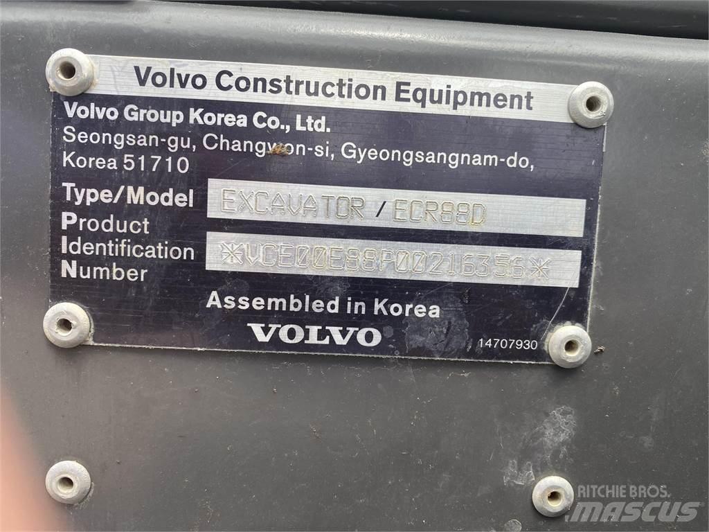 Volvo ECR88D Bageri guseničari
