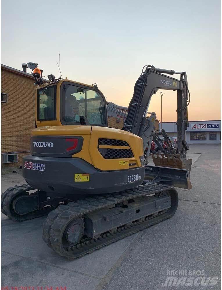 Volvo ECR88D Bageri guseničari