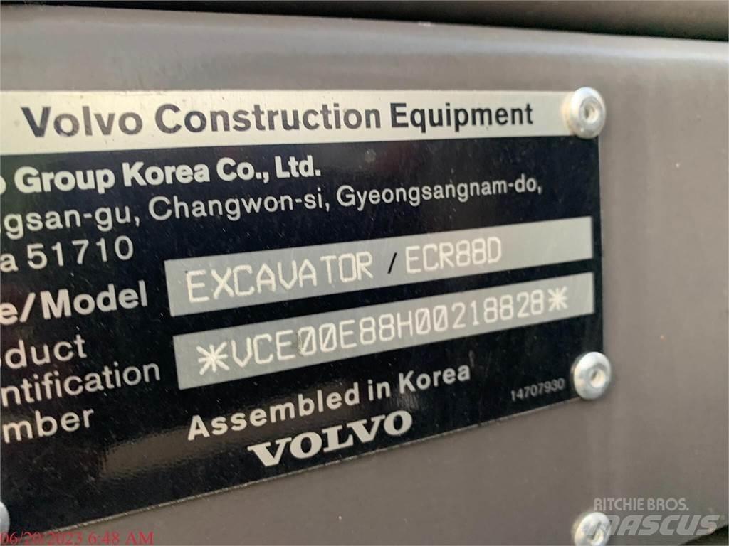 Volvo ECR88D Bageri guseničari