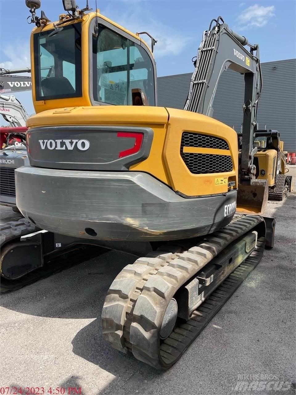 Volvo ECR88D Bageri guseničari