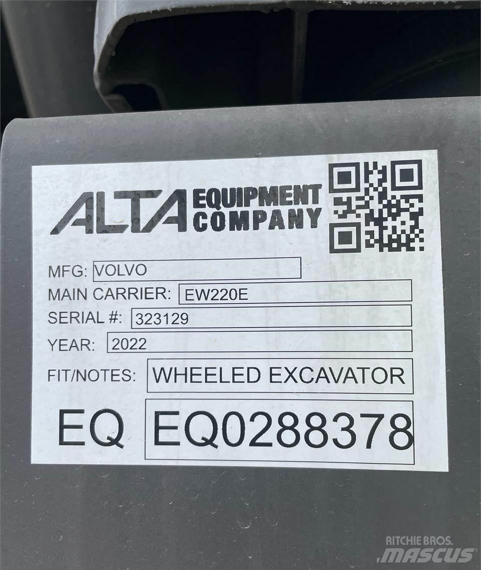 Volvo EW220E Bageri točkaši