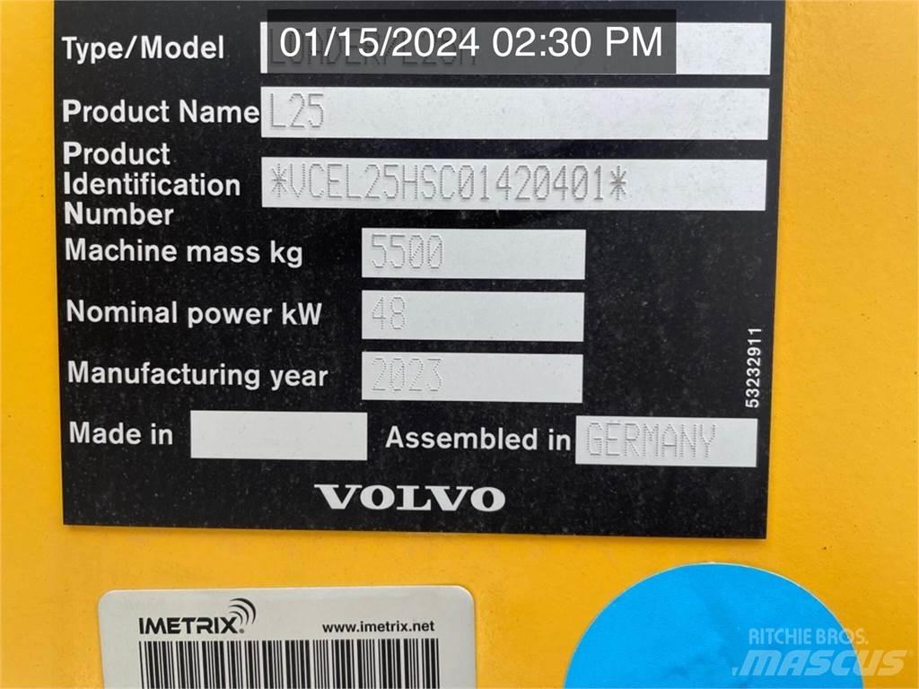 Volvo L25 Utovarivači na točkove