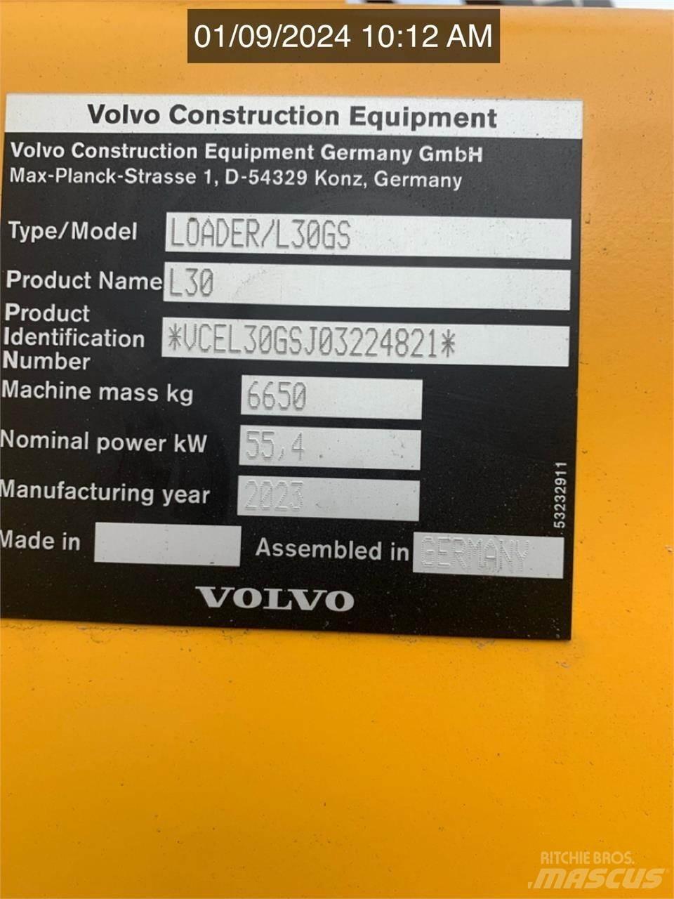Volvo L30GS Utovarivači na točkove