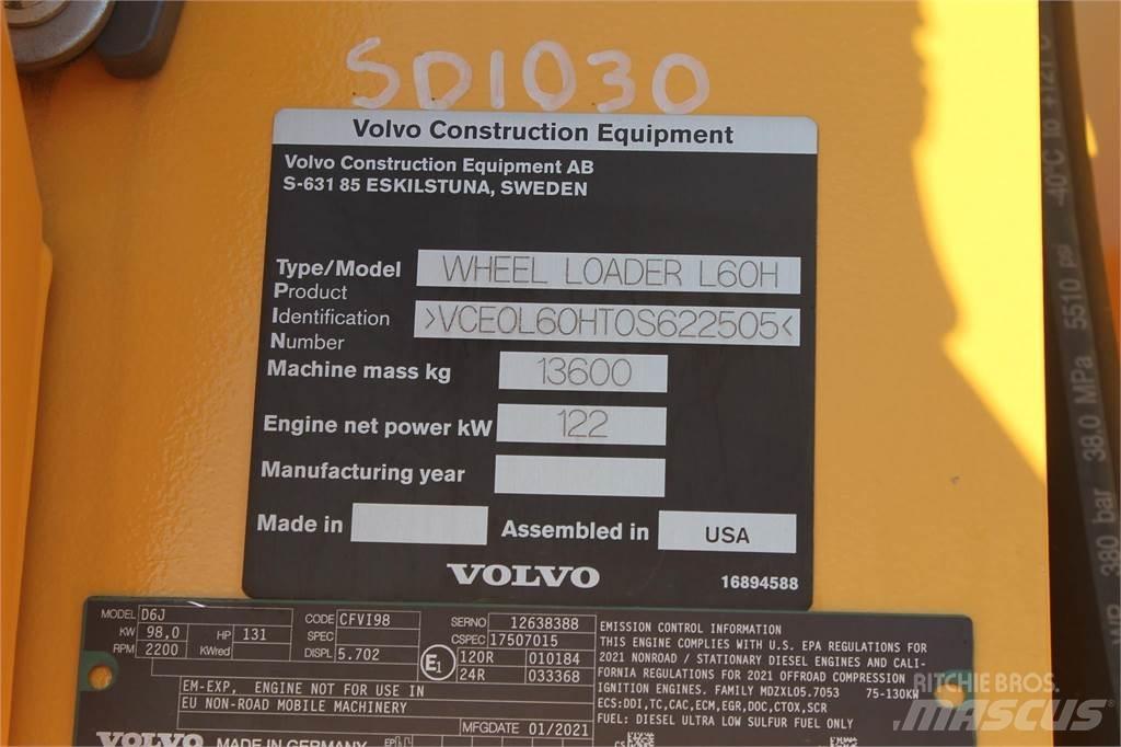 Volvo L60H Utovarivači na točkove