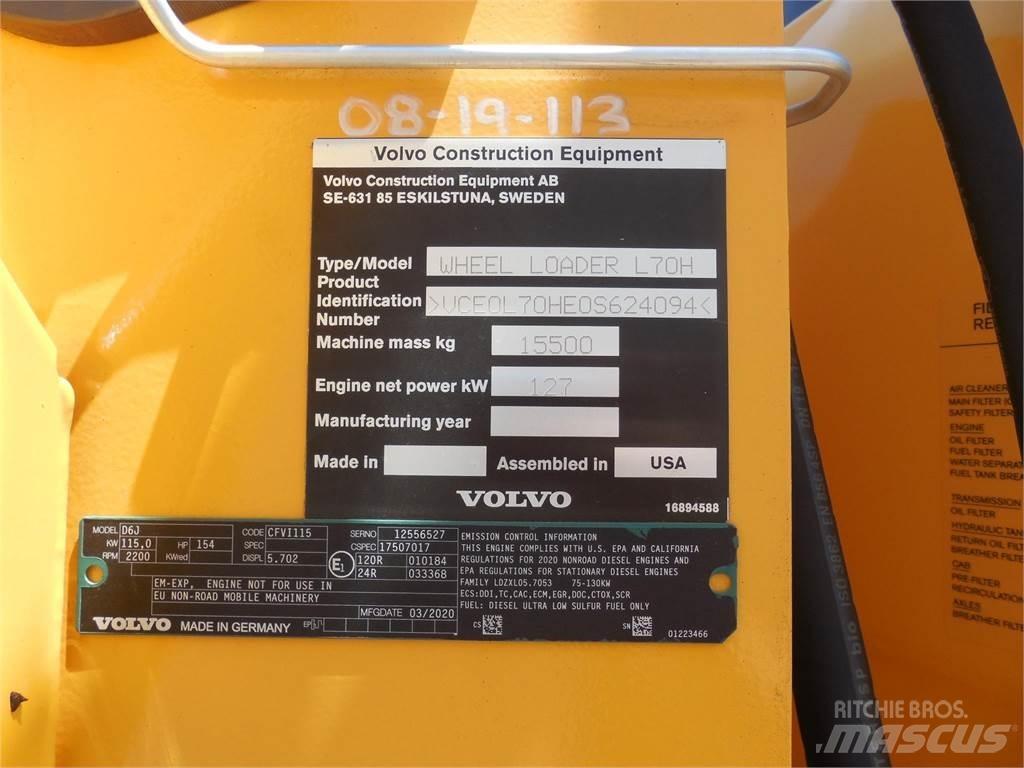 Volvo L70H Utovarivači na točkove