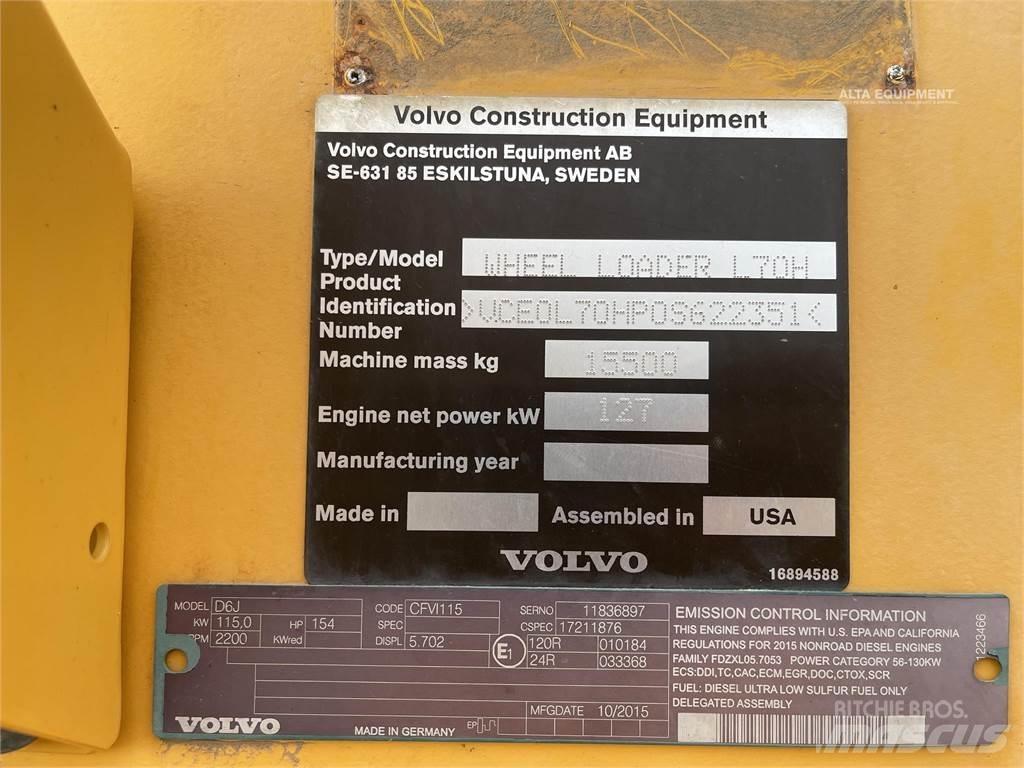 Volvo L70H Utovarivači na točkove