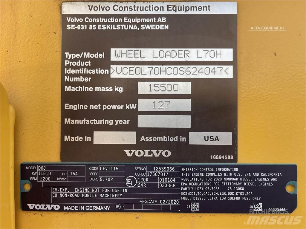 Volvo L70H Utovarivači na točkove