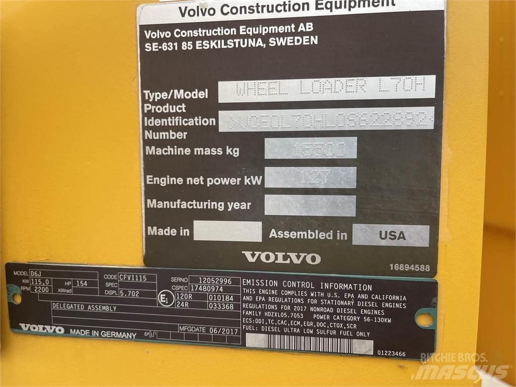 Volvo L70H Utovarivači na točkove