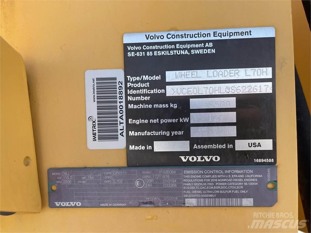 Volvo L70H Utovarivači na točkove