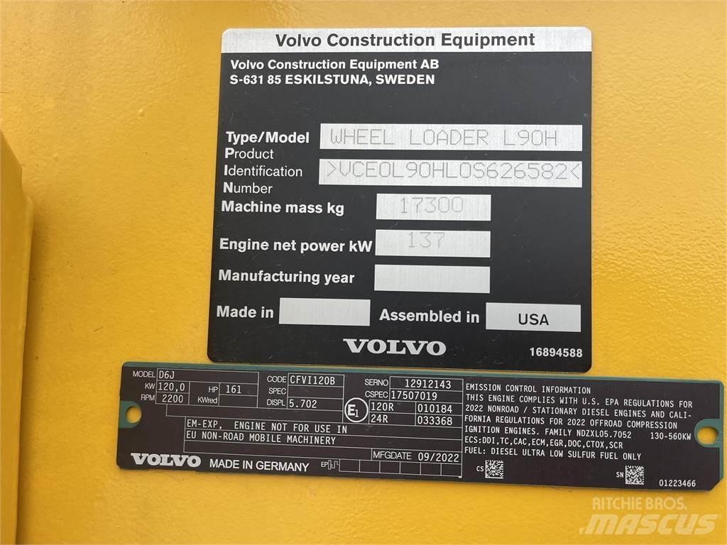Volvo L90H Utovarivači na točkove