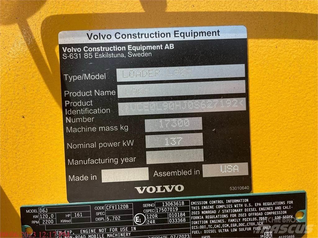 Volvo L90H Utovarivači na točkove