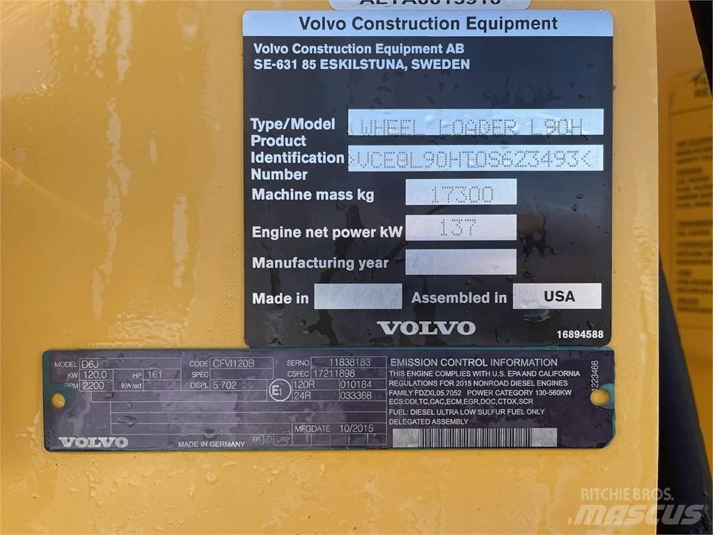 Volvo L90H Utovarivači na točkove