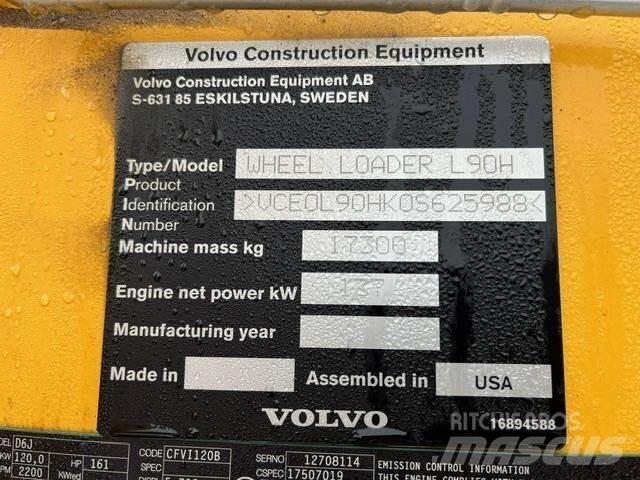 Volvo L90H Utovarivači na točkove
