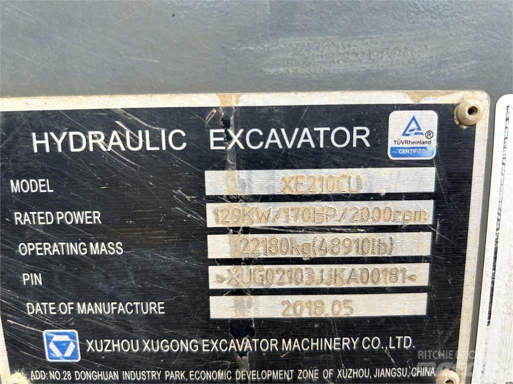 XCMG XE210CU Bageri guseničari