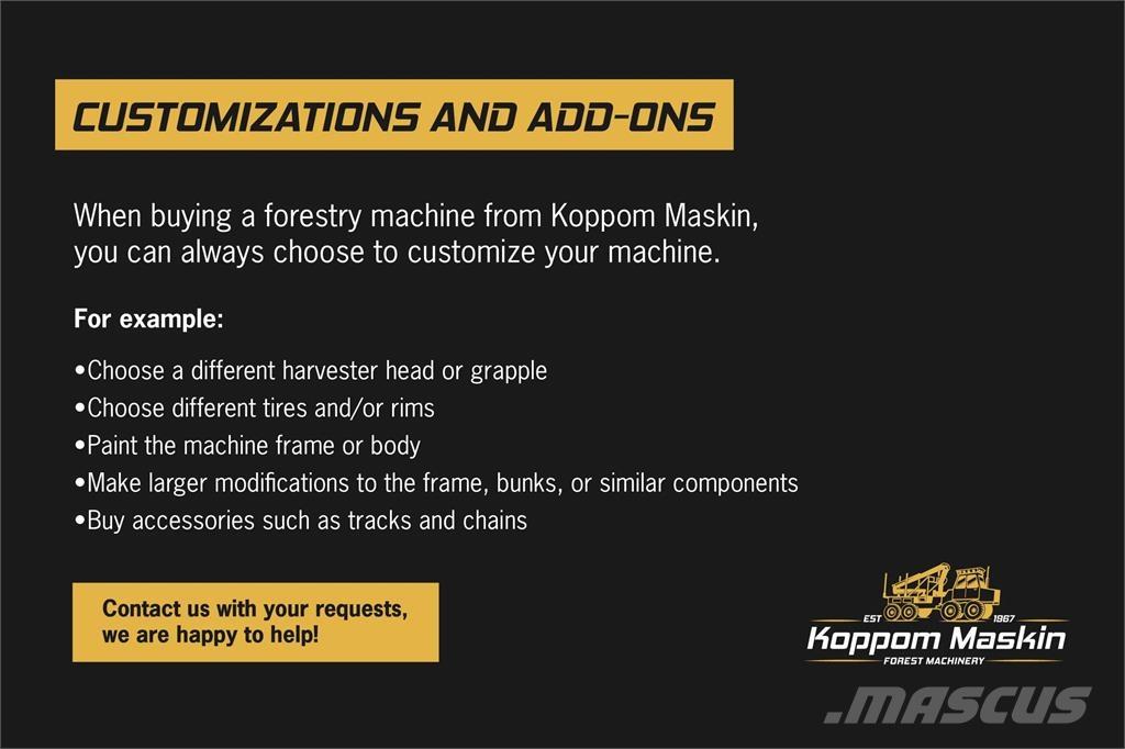 Komatsu 901XC Harversteri