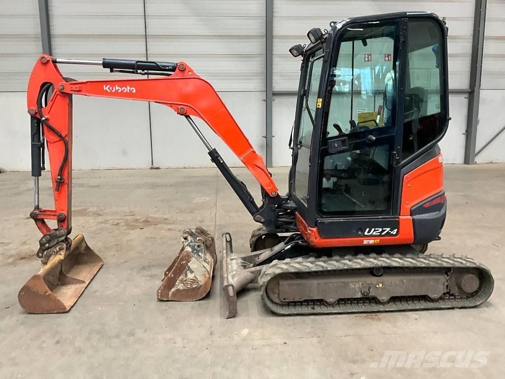 Kubota U 27-4 Mini bageri < 7t