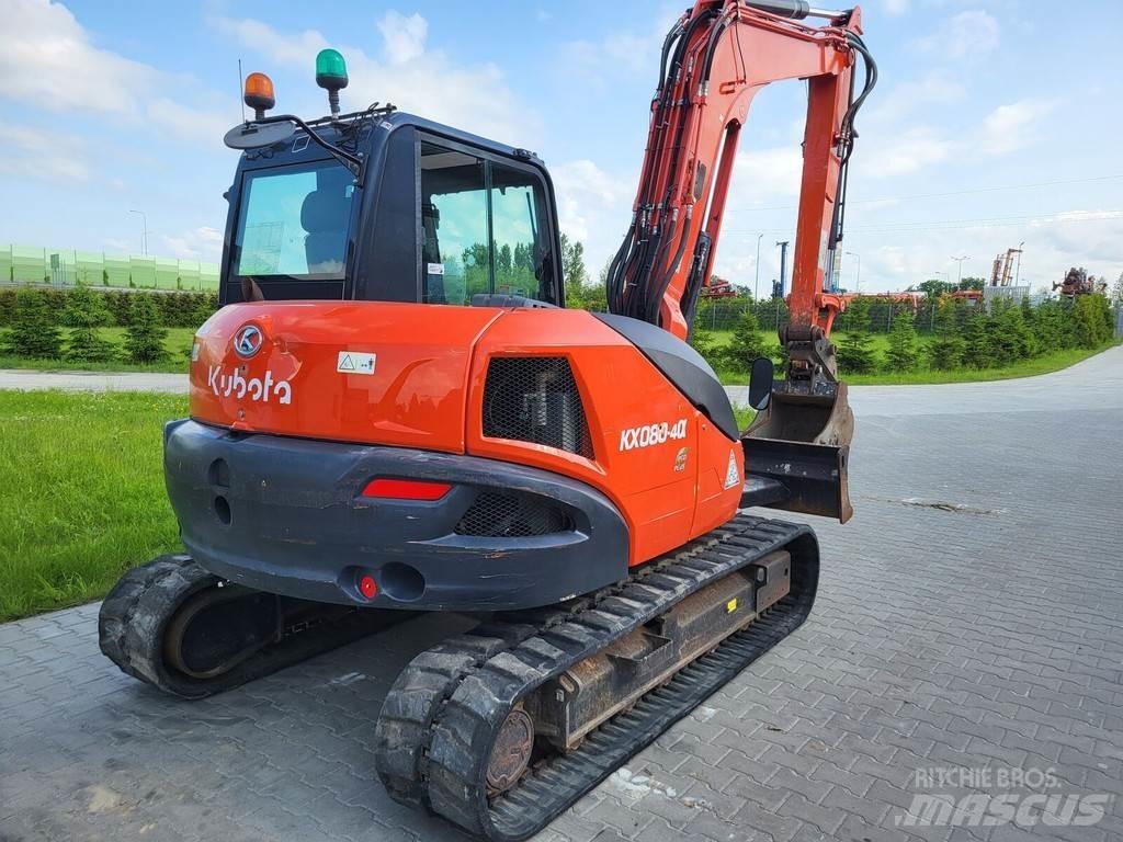 Kubota KX080-40 Bageri guseničari