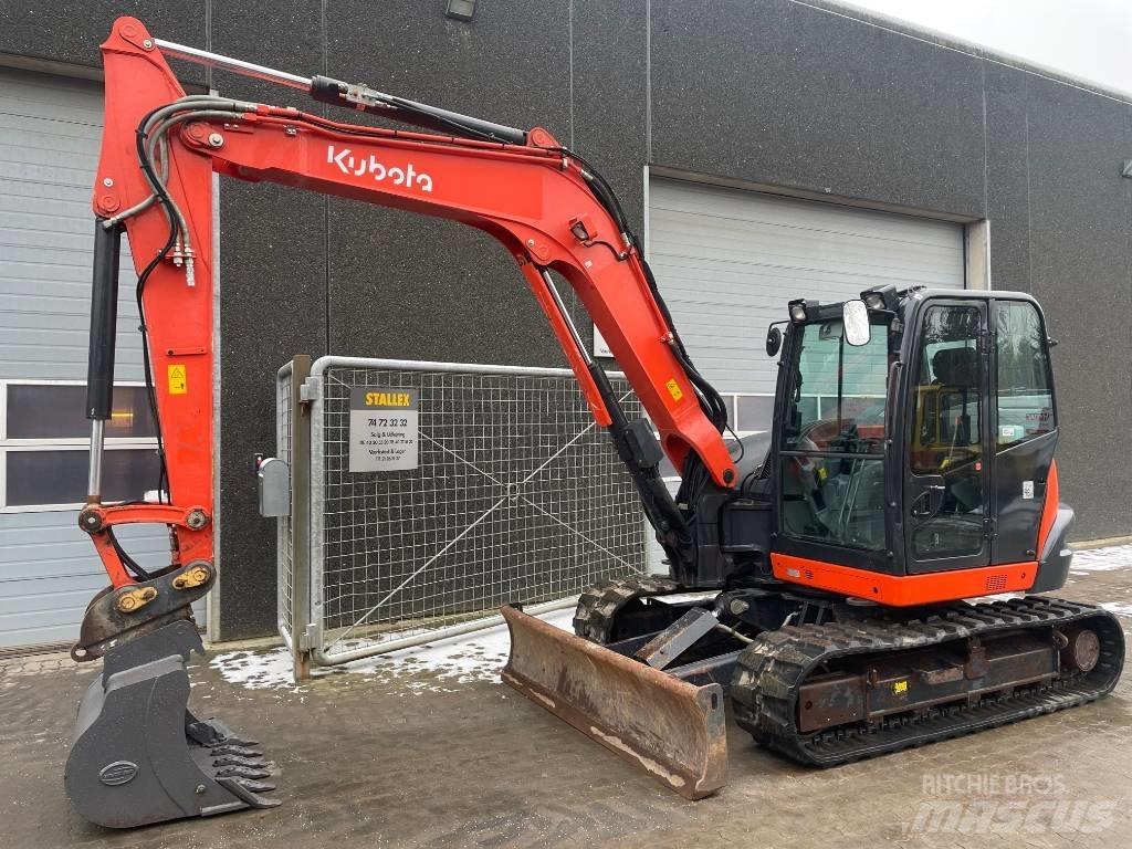 Kubota KX080-4a Midi bageri 7t – 12t