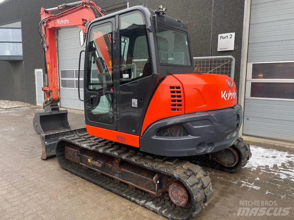 Kubota KX080-4a Midi bageri 7t – 12t