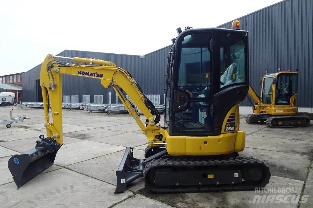 Komatsu PC26MR Bageri guseničari
