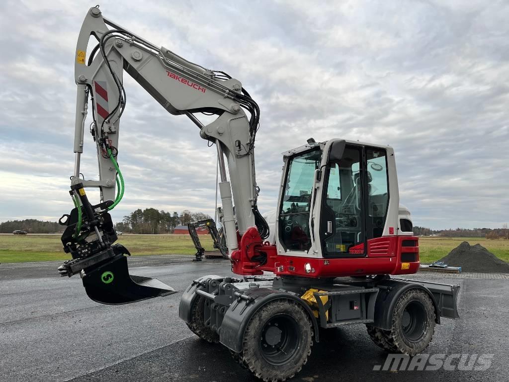 Takeuchi TB 395 W Bageri točkaši