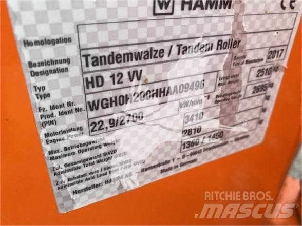 Hamm HD12VV Valjci sa jednim bubnjem