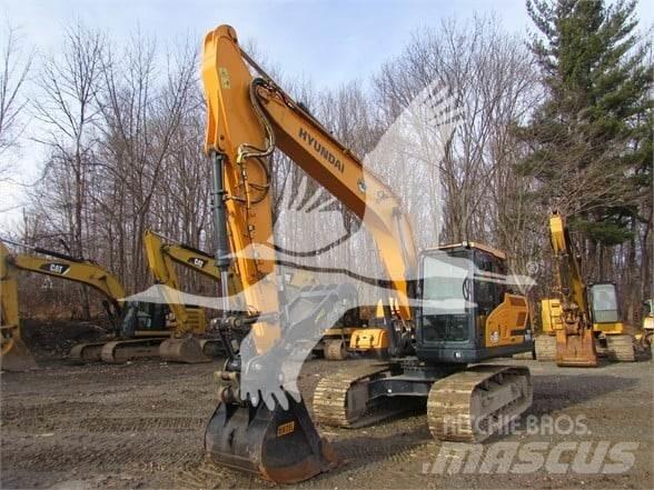 Hyundai HX160L Bageri guseničari