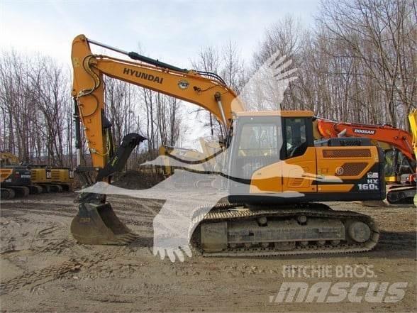 Hyundai HX160L Bageri guseničari
