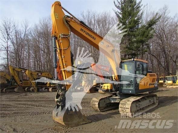 Hyundai HX160L Bageri guseničari