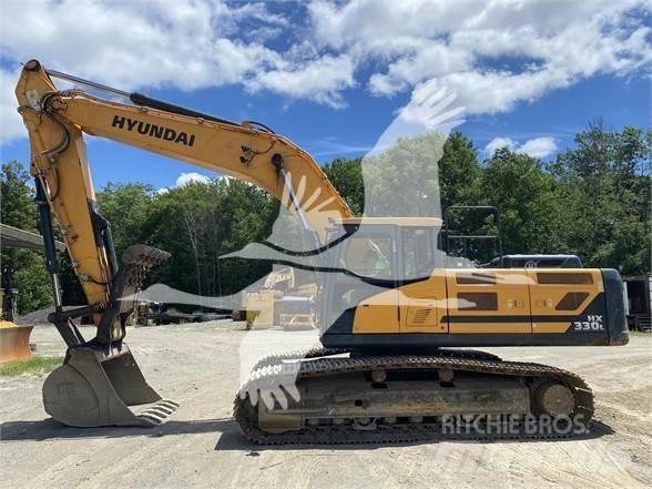 Hyundai HX330L Bageri guseničari