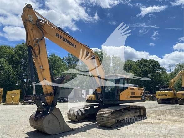 Hyundai HX330L Bageri guseničari