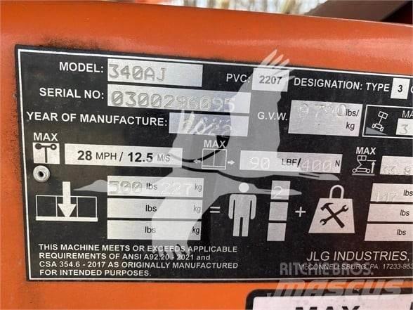 JLG 340AJ Zglobne podizne platforme