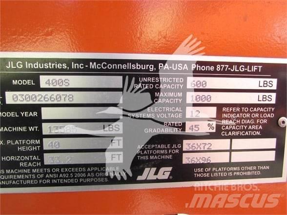 JLG 400S Teleskopske podizne platforme