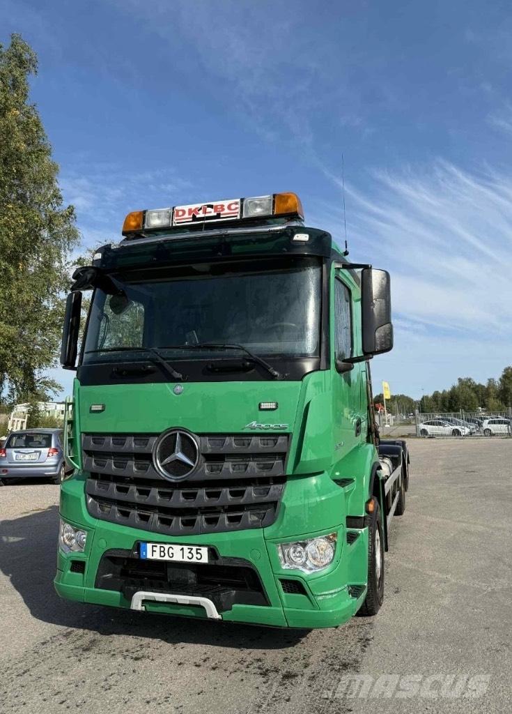 Mercedes-Benz Actros Rol kiper kamioni sa kukom za podizanje tereta