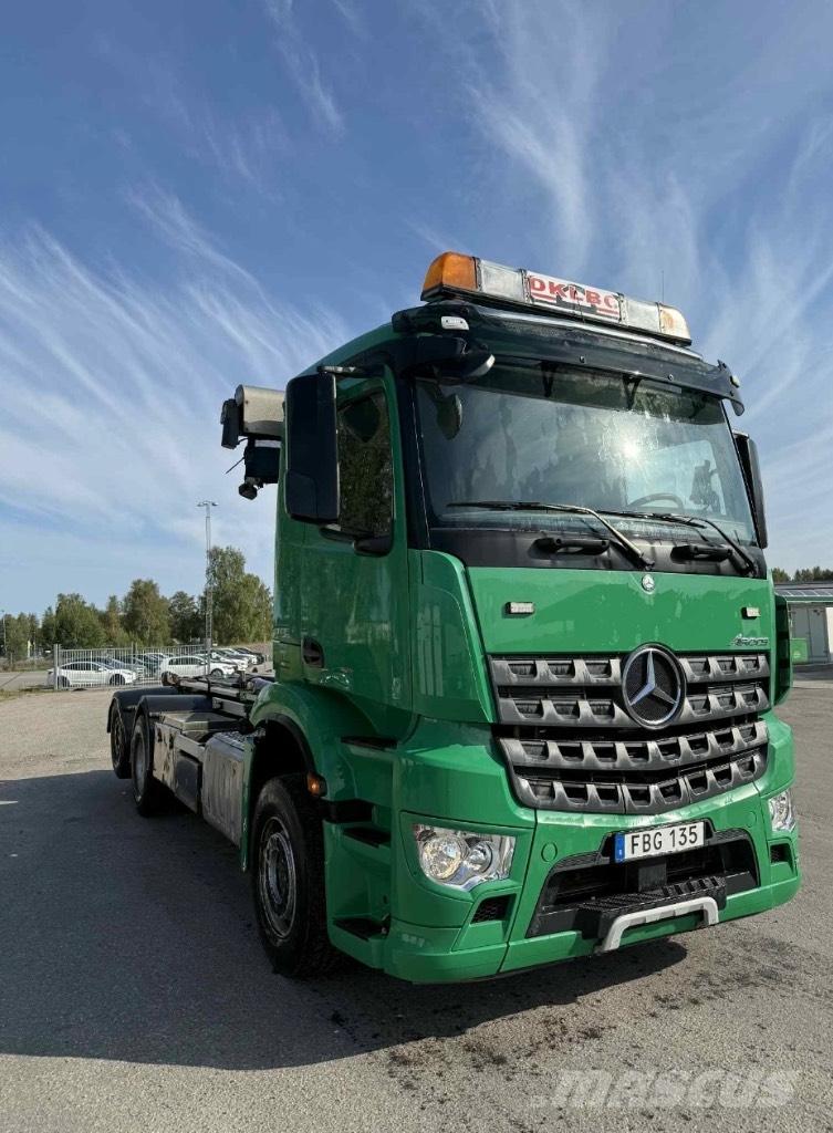 Mercedes-Benz Actros Rol kiper kamioni sa kukom za podizanje tereta
