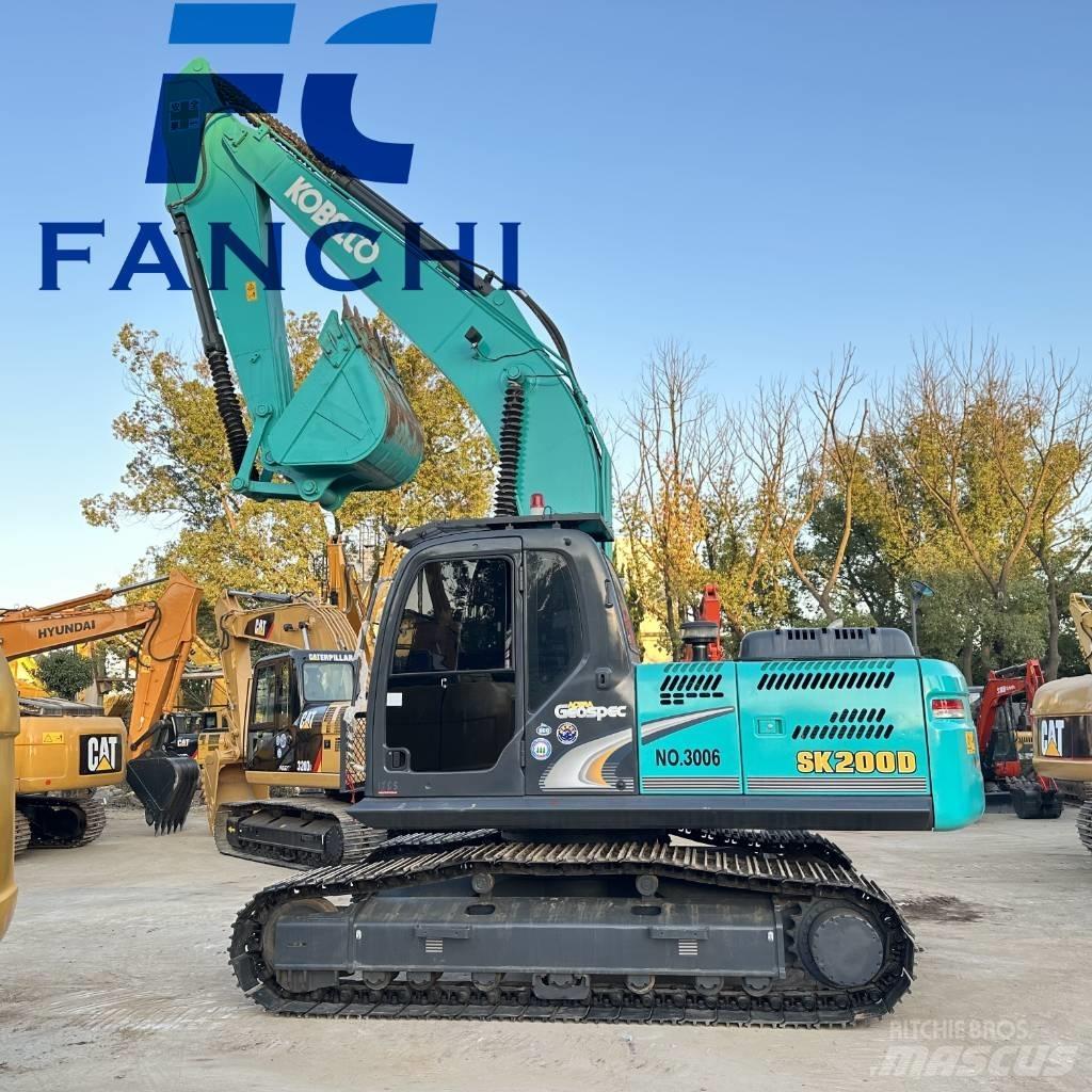 Kobelco sk200D Bageri za prenos primarnih/sekundarnih sirovina