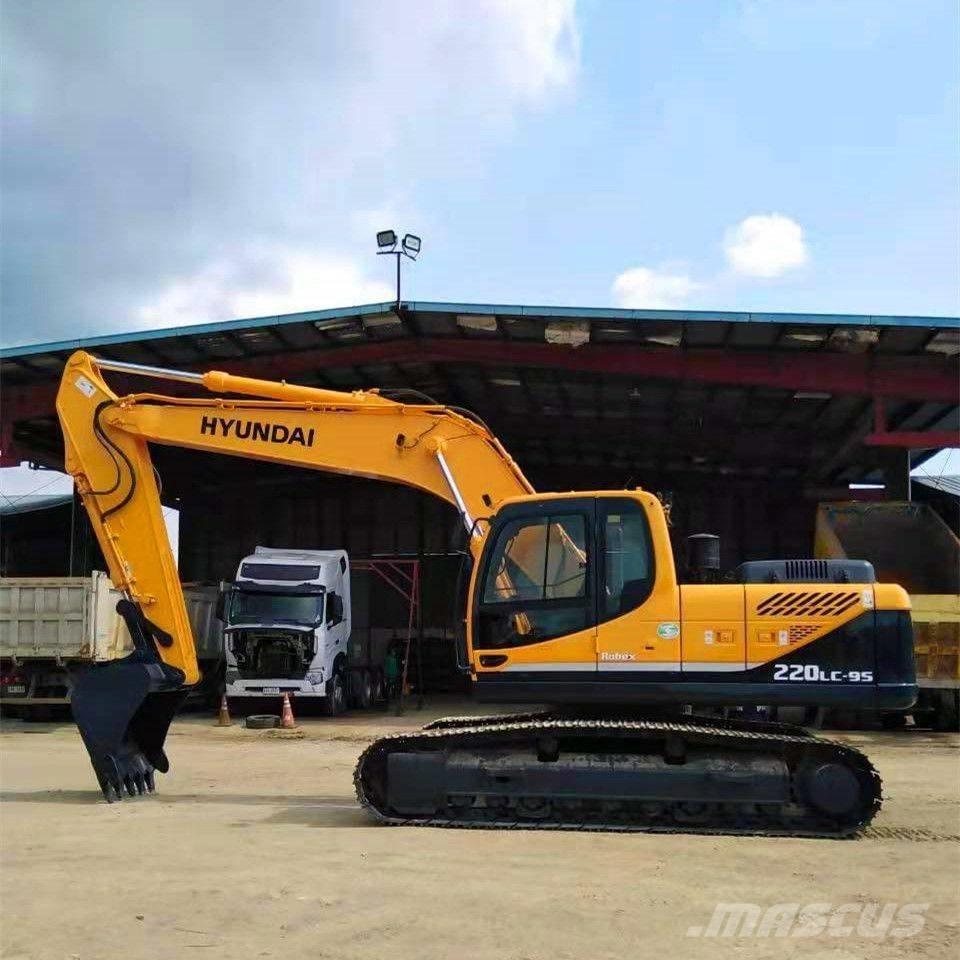 Hyundai Robex 220 Bageri guseničari