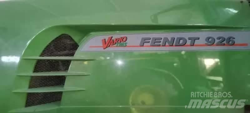 Fendt 926 Vario TMS Traktori
