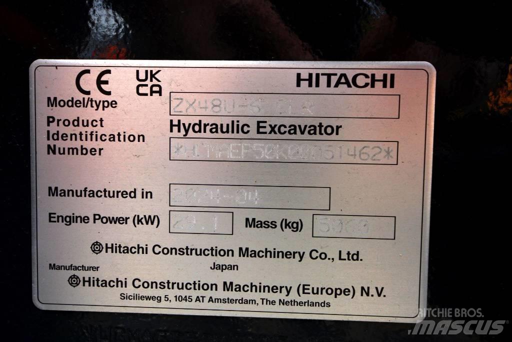 Hitachi ZX 48 U-6 Mini bageri < 7t