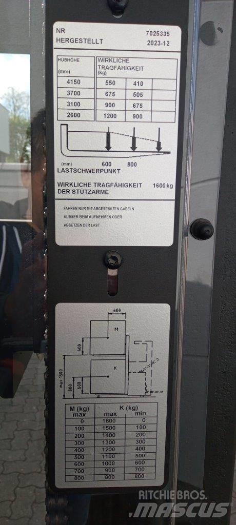 Toyota SWE120L Ručni električni viljuškar