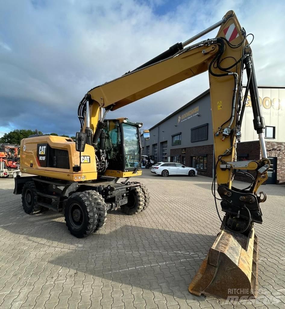 CAT M 318 F Bageri točkaši