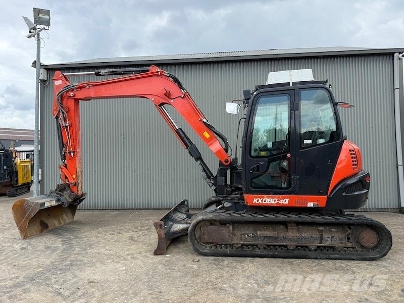 Kubota KX 080-4 Midi bageri 7t – 12t