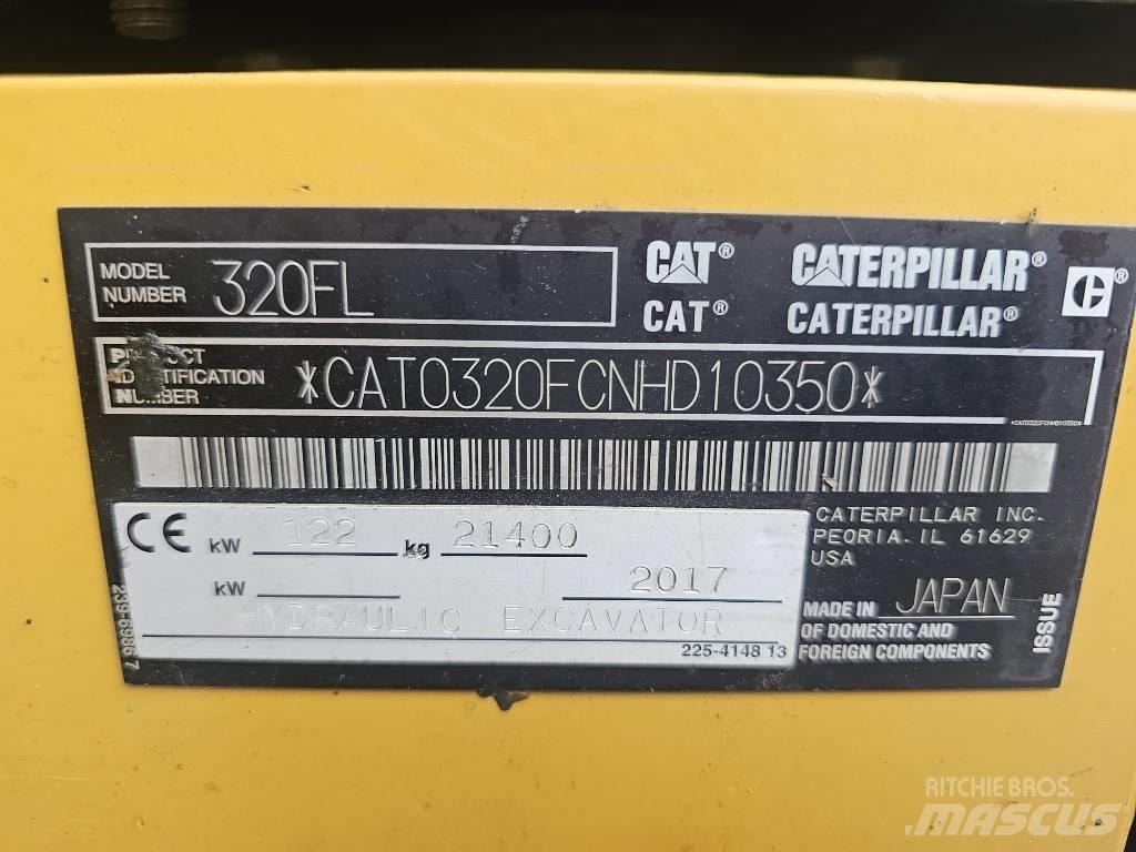 CAT 320FL Bageri guseničari