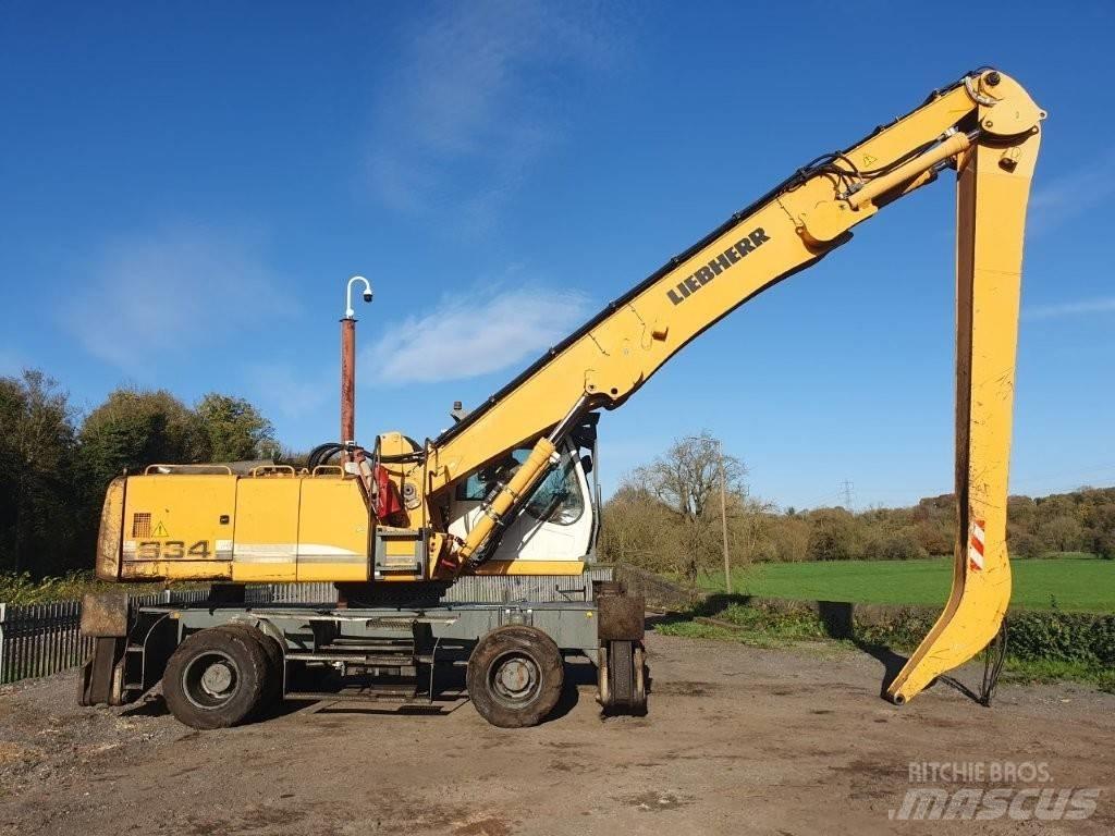 Liebherr A 934 C Bageri za prenos primarnih/sekundarnih sirovina