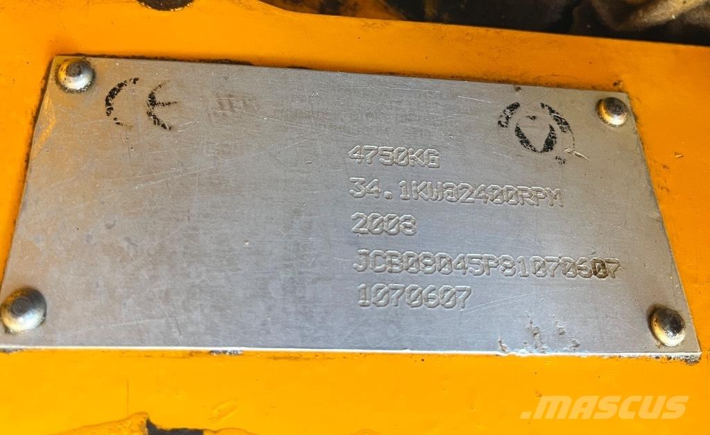 JCB 8045 ZTS Mini bageri < 7t