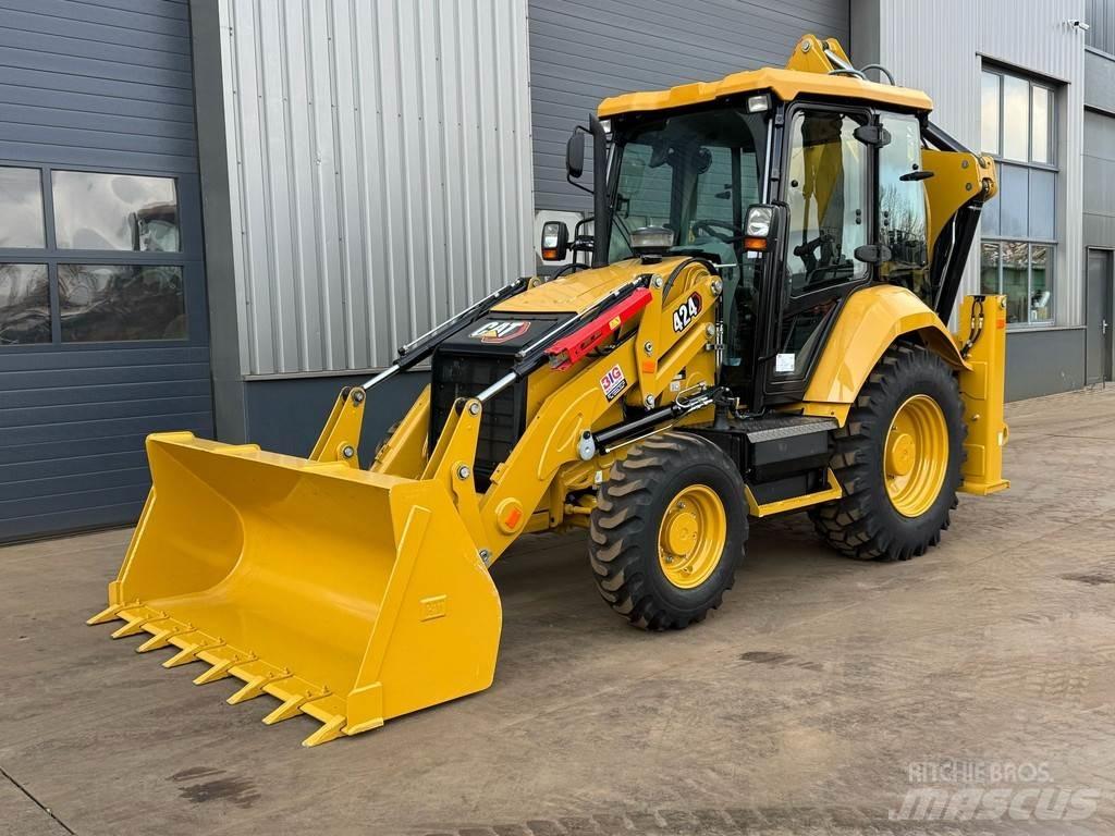 CAT 424 - 4WD / AC Rovokopači